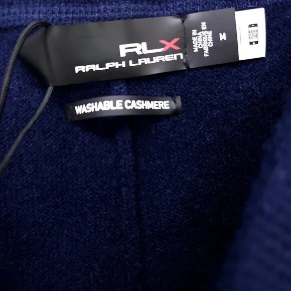 Ralph Lauren RLX Washable 100% Cashmere Golf Pant Jogger Sweatpants Women Medium - Picture 11 of 13